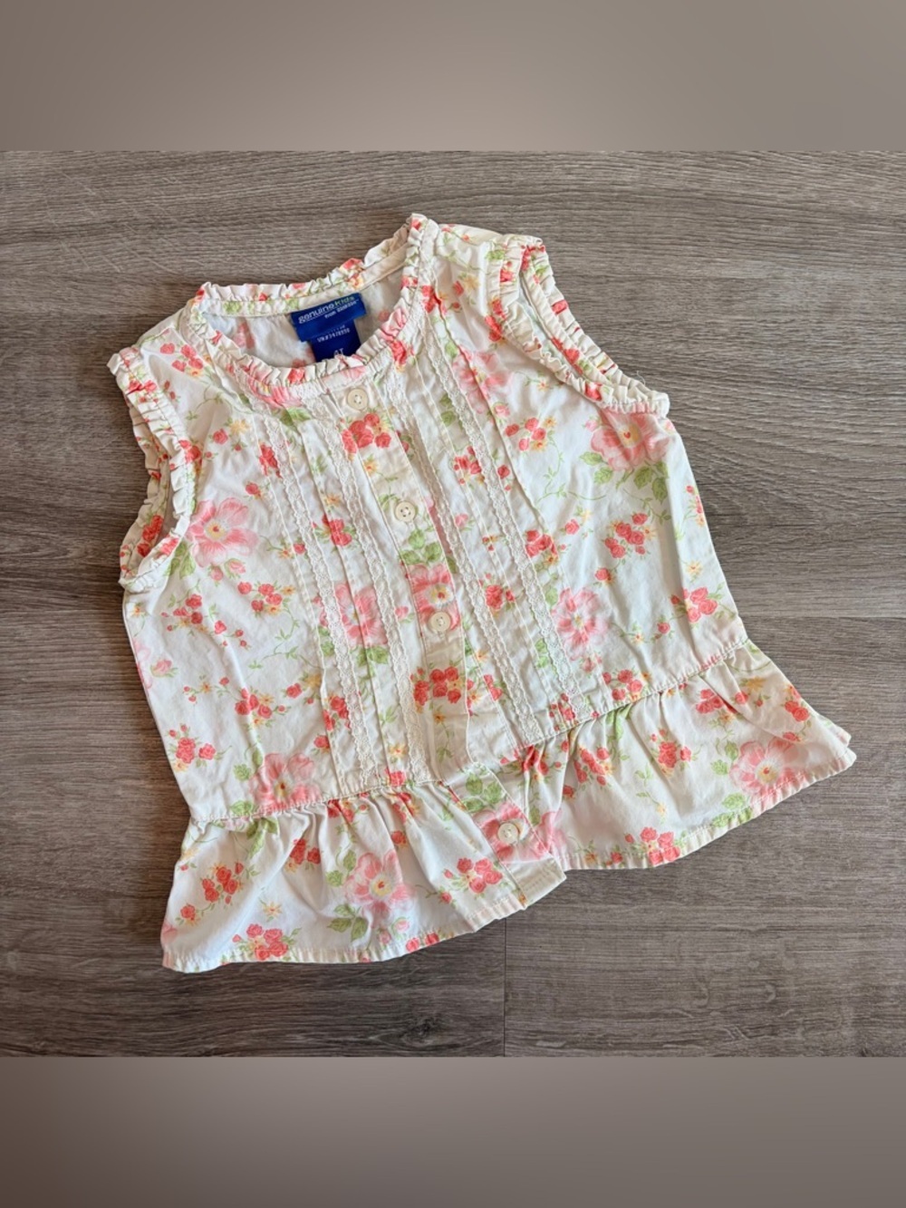 Genuine Kids from OshKosh toddler girls floral top